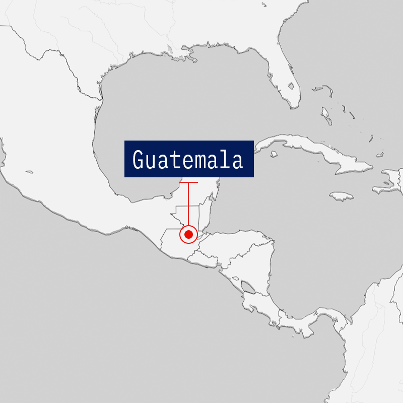 Map of Guatemala