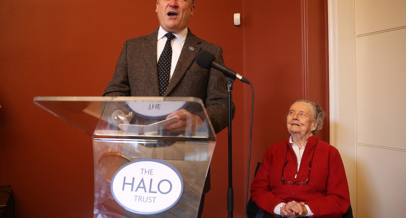 A speech delivered at the HALO Trust memorial service, in Chelsea Old Church, London