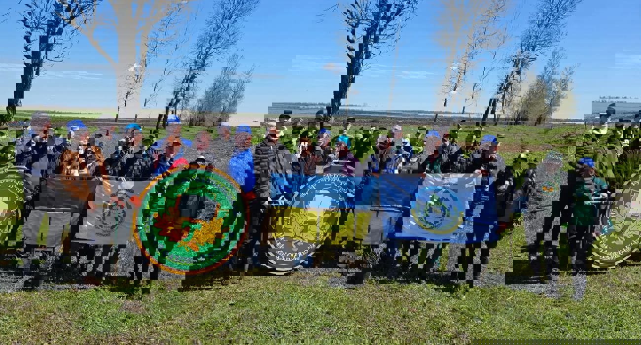 Спільне фото команди ХАЛО та партнерів після висадки