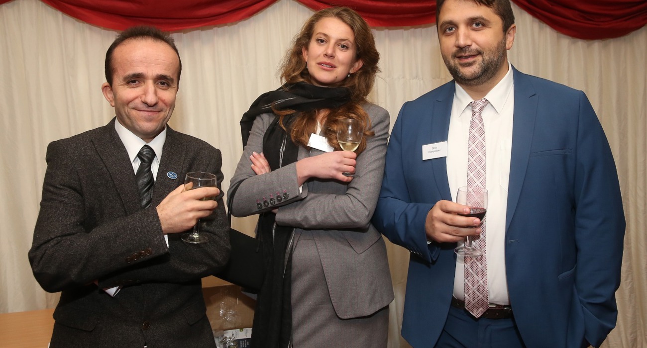 Guests at The HALO Trust memorial service, in Chelsea Old Church, London