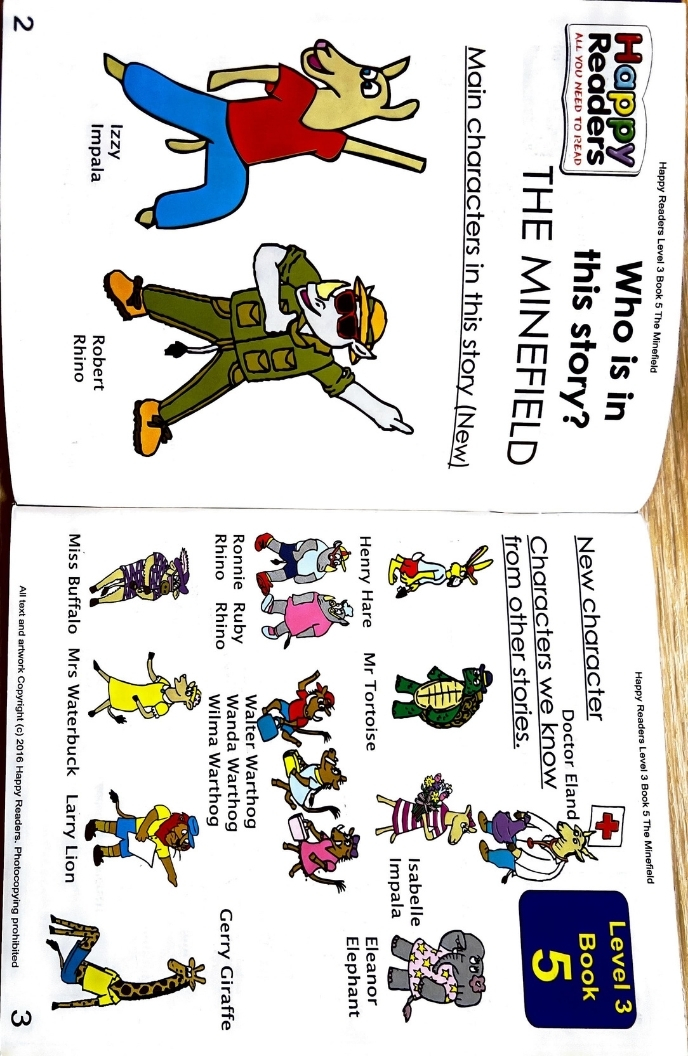 Happy Readers Pg 1