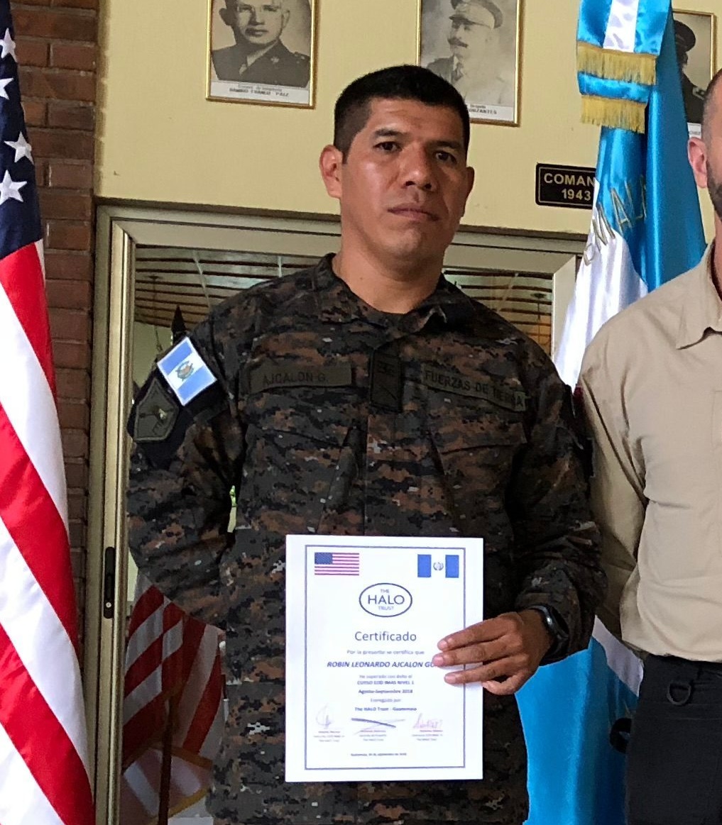 Captain Robin Leonardo Ajcalon Guoz