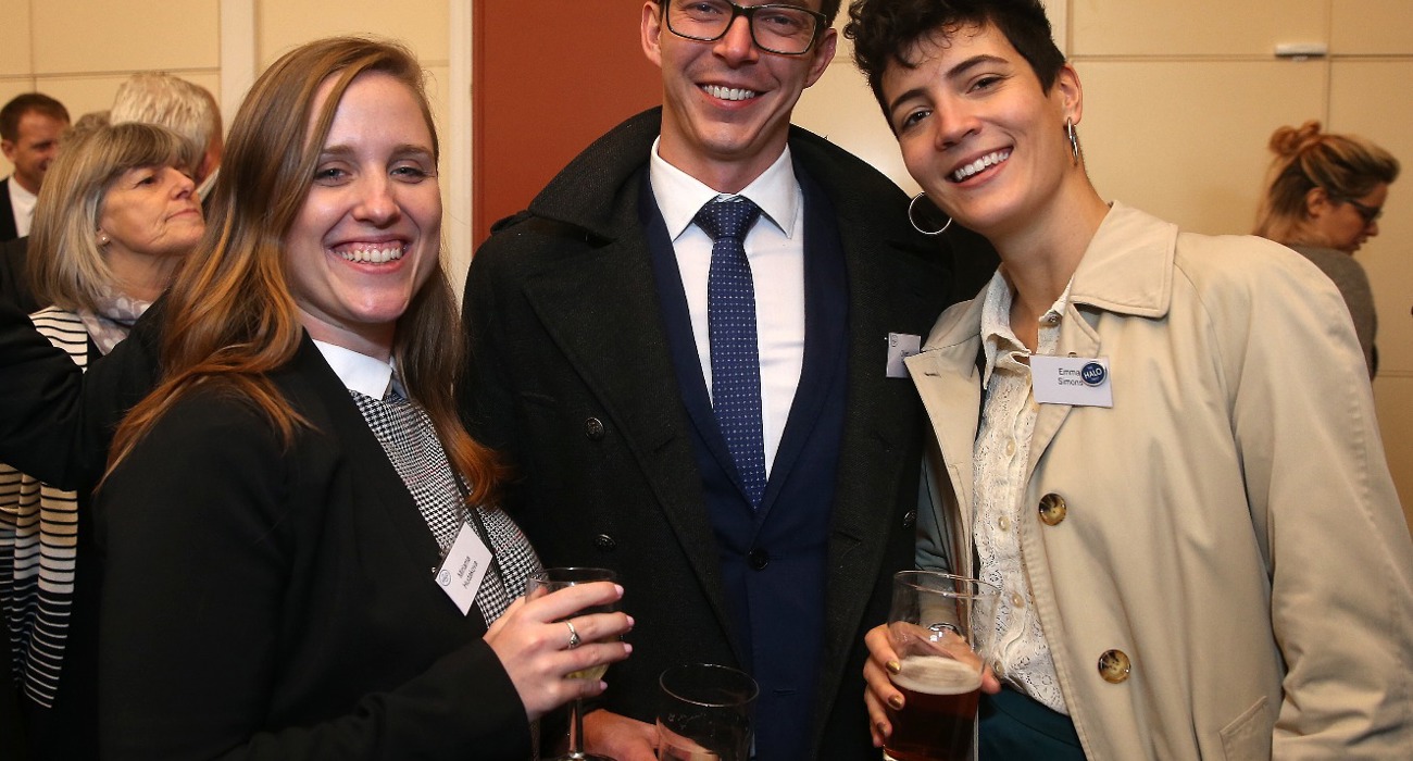 Guests at The HALO Trust memorial service, in Chelsea Old Church, London