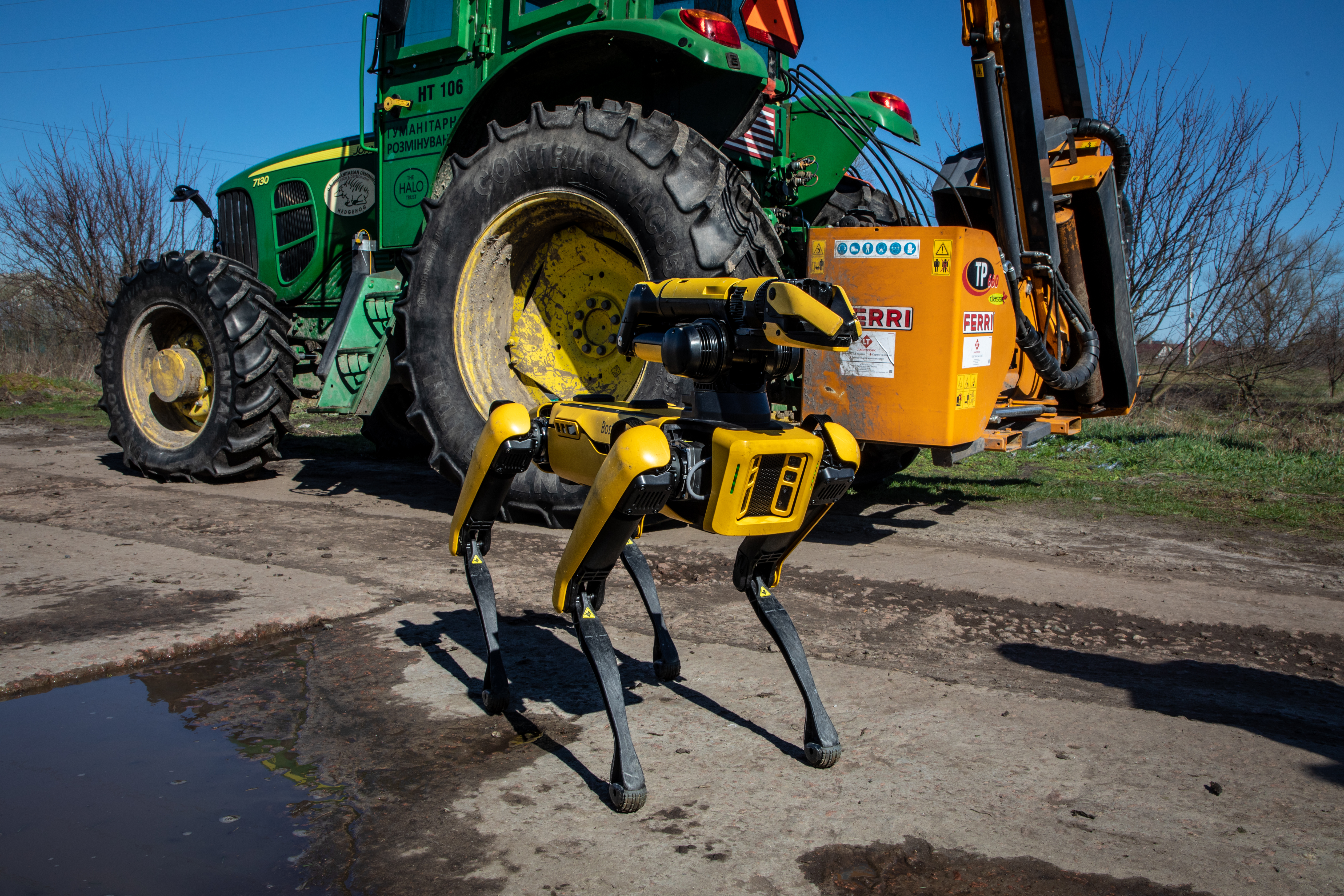 Mech Training Ukraine March 2023 Halo Trust 13