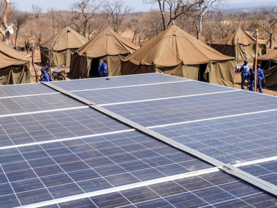 Link to Sunshine brings power to HALO’s camps