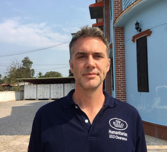 HALO Cambodia Programme Manager, Miles Hawthorn