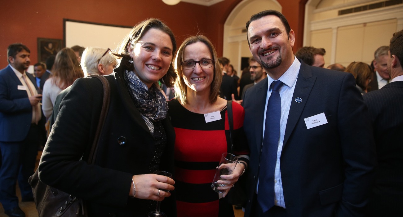Guests at The HALO Trust memorial service, in Chelsea Old Church, London