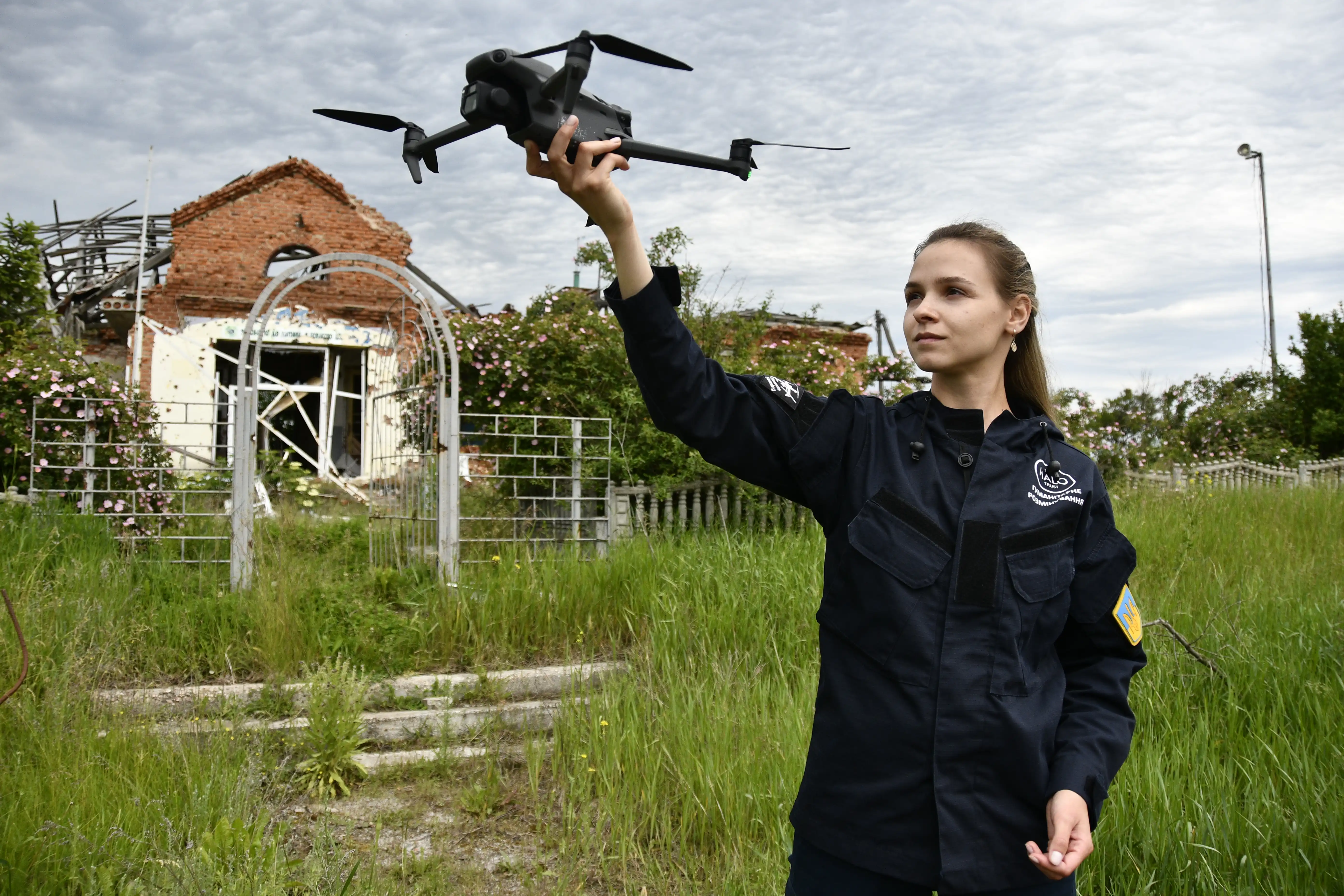 Valentyna Vystoropska, drone pilot 