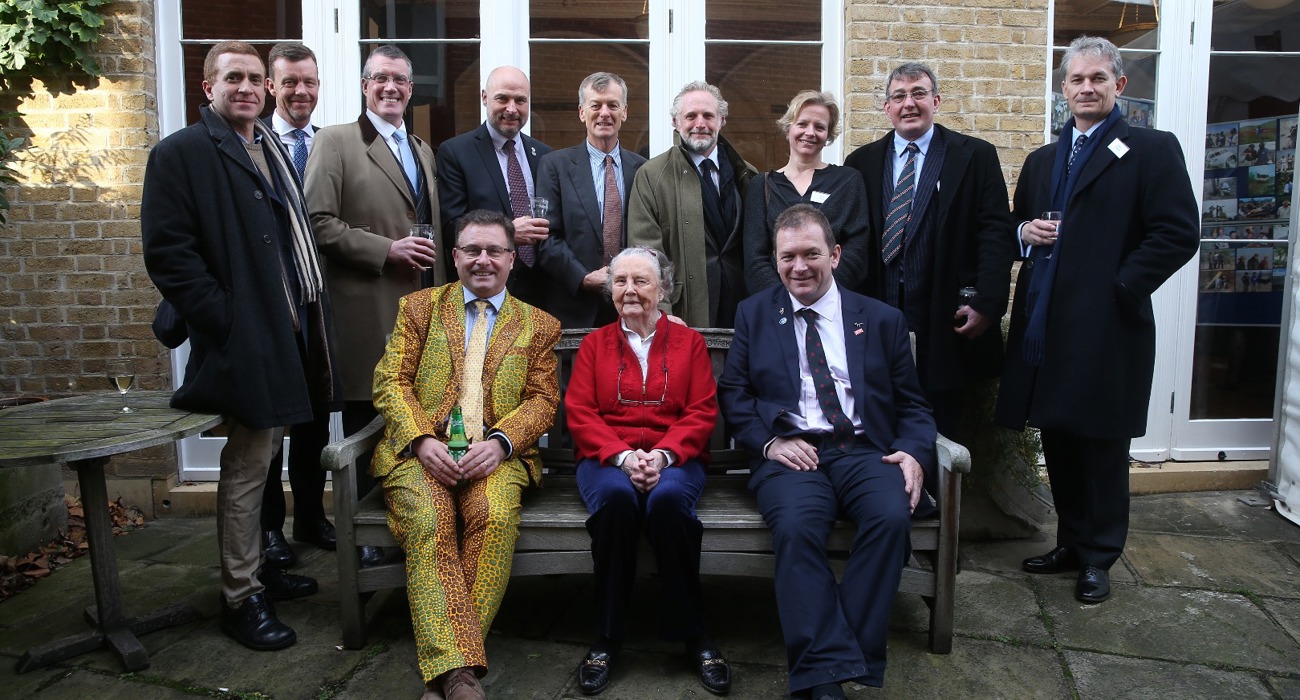 Guests at The HALO Trust memorial service, in Chelsea Old Church, London