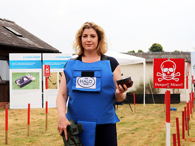Link to Secretary of State for International Development visits HALO