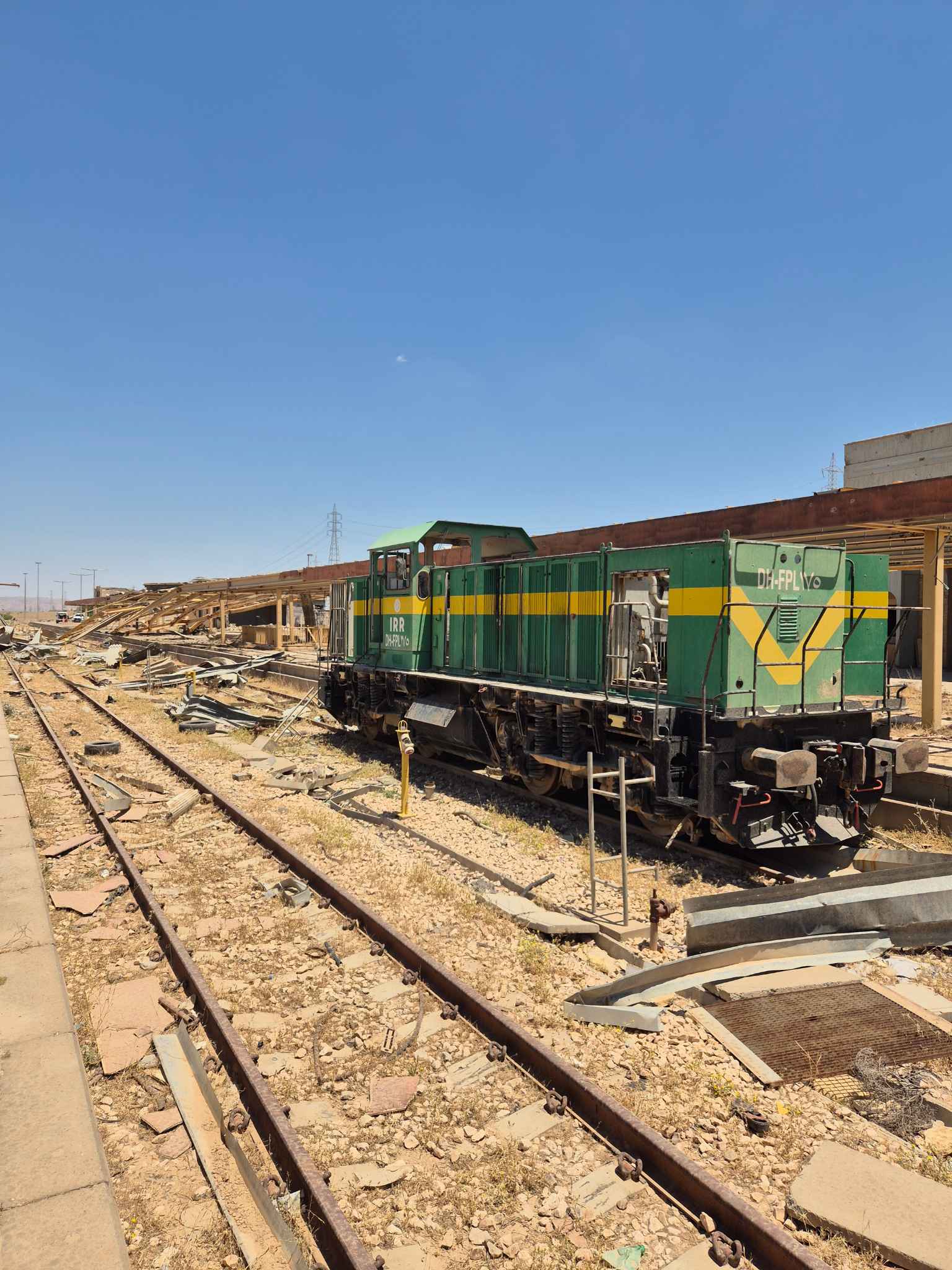 Iraq Train On Track Baiji