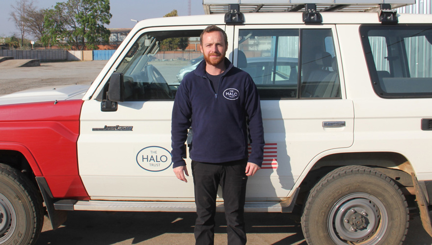 Greg Caffrey, Programme Officer, Zimbabwe