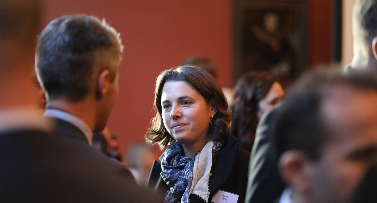 Guests at The HALO Trust memorial service, in Chelsea Old Church, London