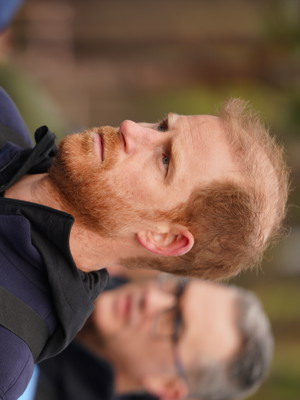 Принц Гаррі під час візиту до HALO Ukraine