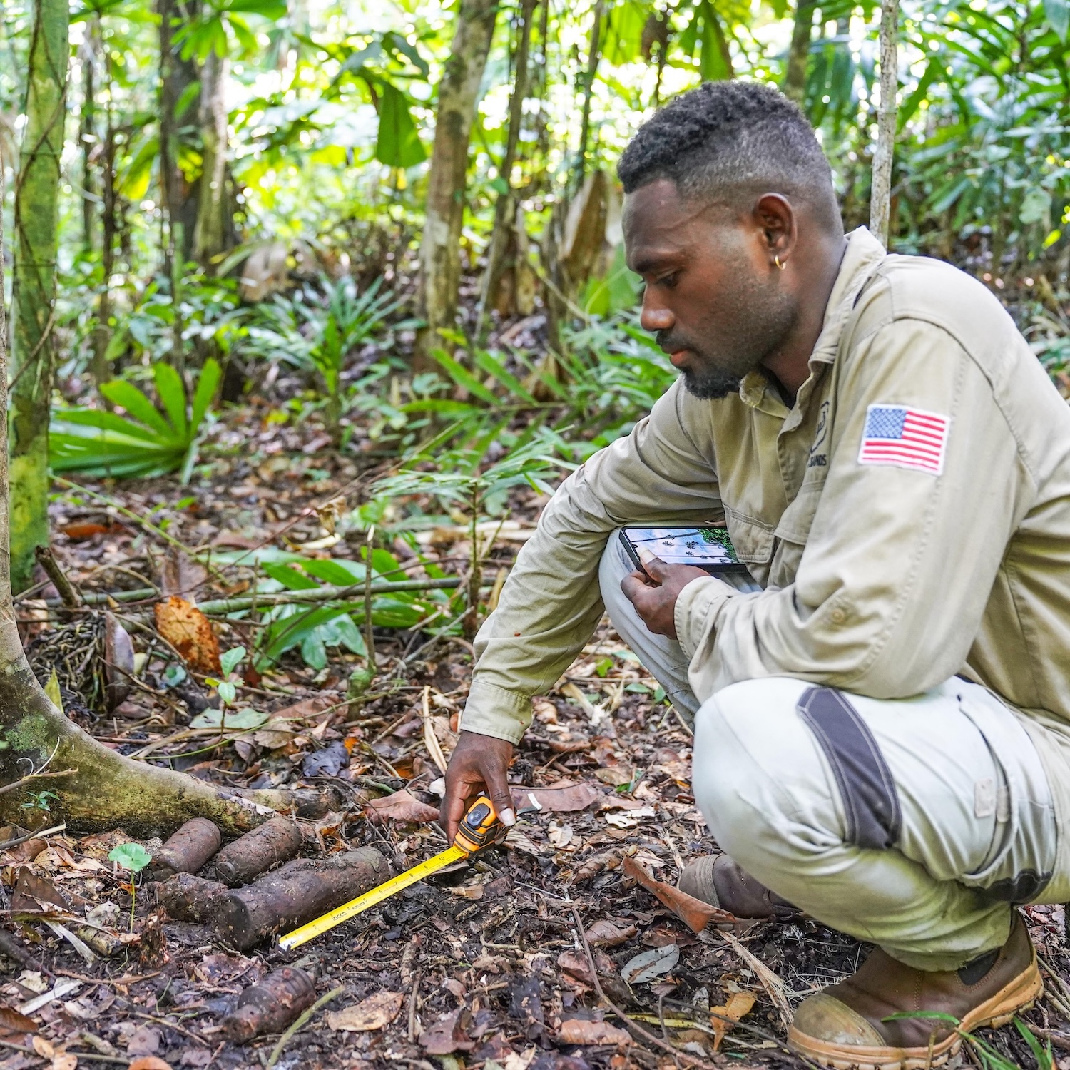 Finding the lost explosives along Maruyama Trail