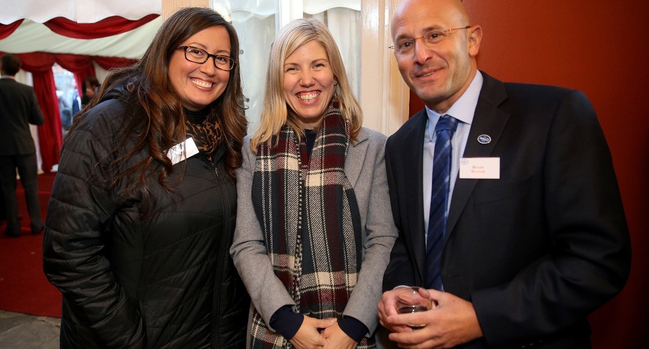Guests at The HALO Trust memorial service, in Chelsea Old Church, London