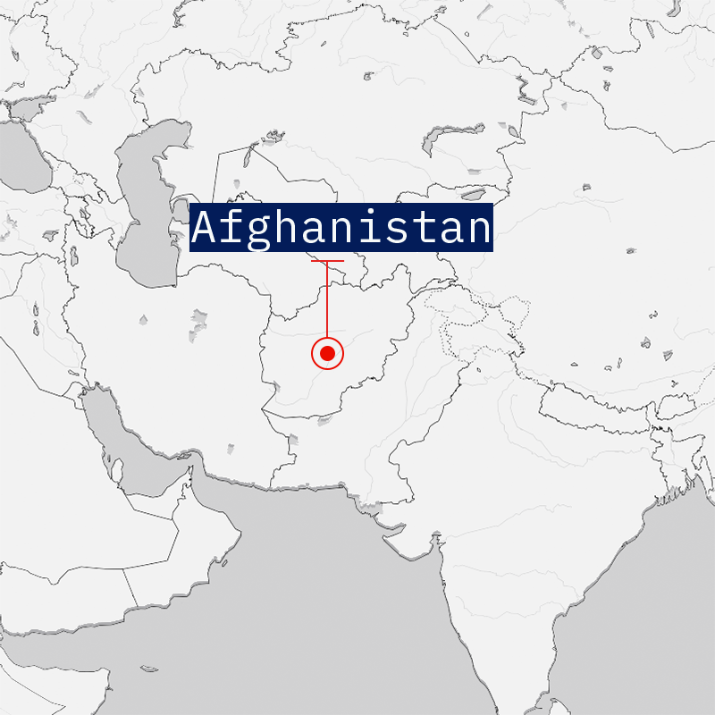 Map of Afghanistan