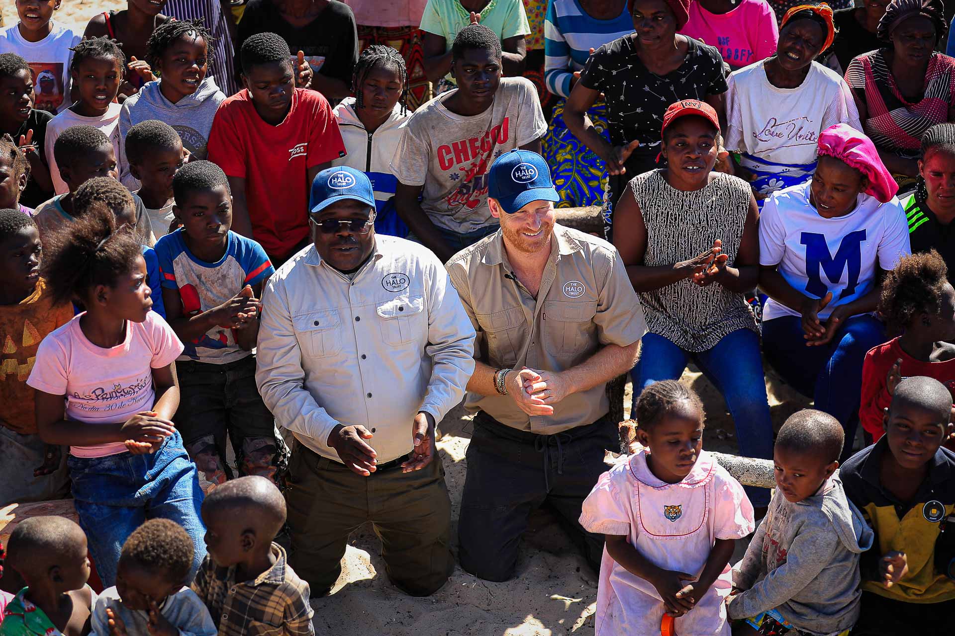 Prince Harry at risk education